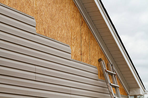 Professional Siding Inspection technician working in Campbell, OH